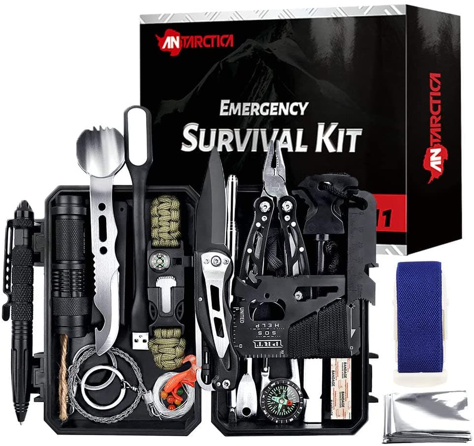CIVIC SHIELD Inc  Outdoor 60 in 1 Emergency Survival Kit
